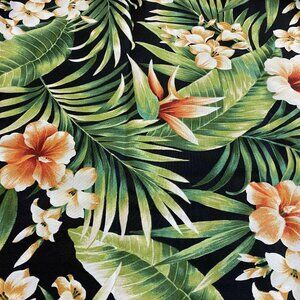 3.9 Yards Solarium Richloom Cypress in Midnight Outdoor Fabric